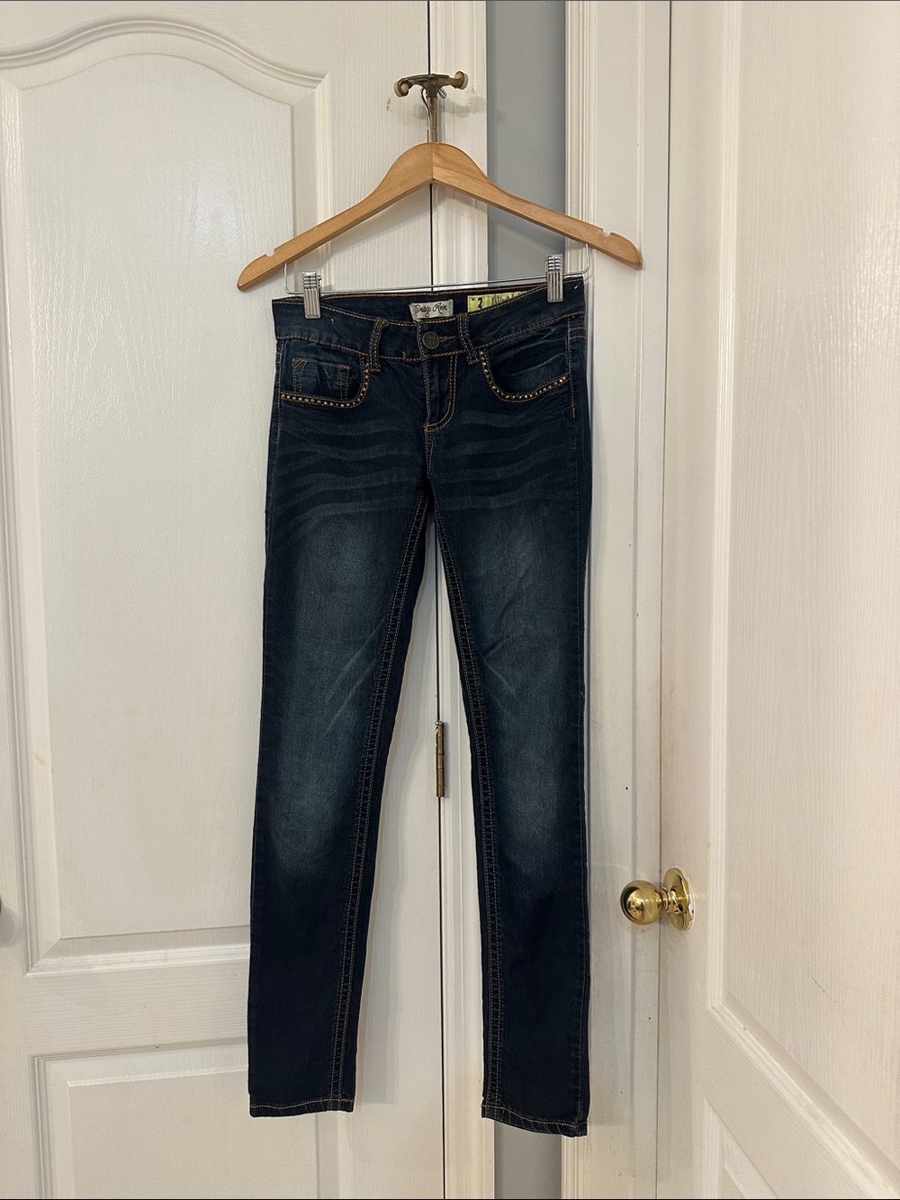 Indigo Rein Dark Indigo Skinny Jeans